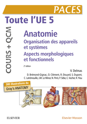 Toute l'UE 5 - Anatomie - Cours + QCM