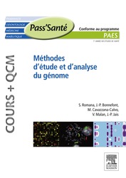 Méthodes d'étude et d'analyse du génome (Cours + QCM)
