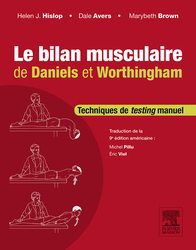 Le bilan musculaire de Daniels et Worthingham. Techniques de testing manuel